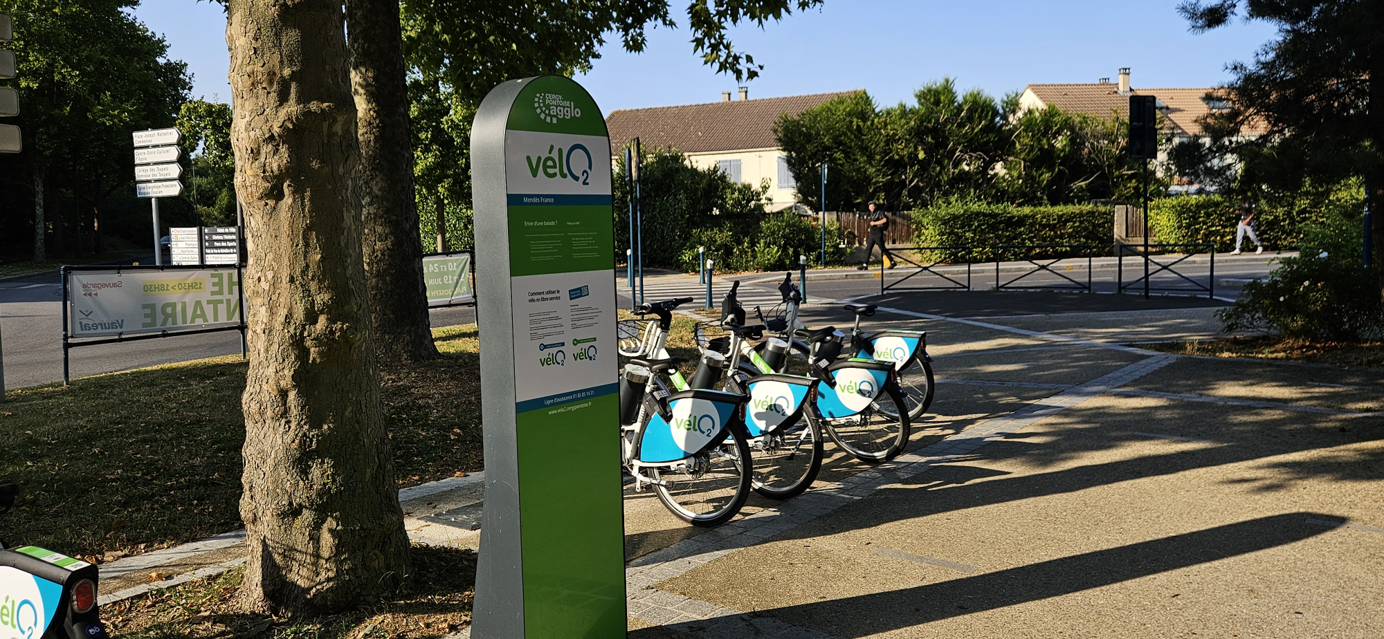 Borne VélO2 Mendès France