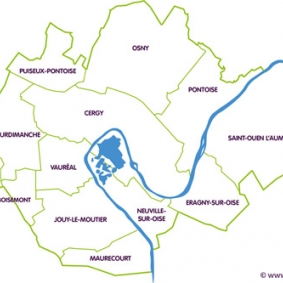 Carte de l'agglomération