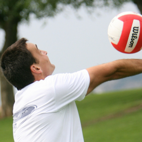 Terrain de volley