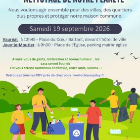 Flyer World Cleanup Day 2026