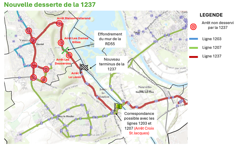 NOUVELLE DESSERTE DE LA 1237
