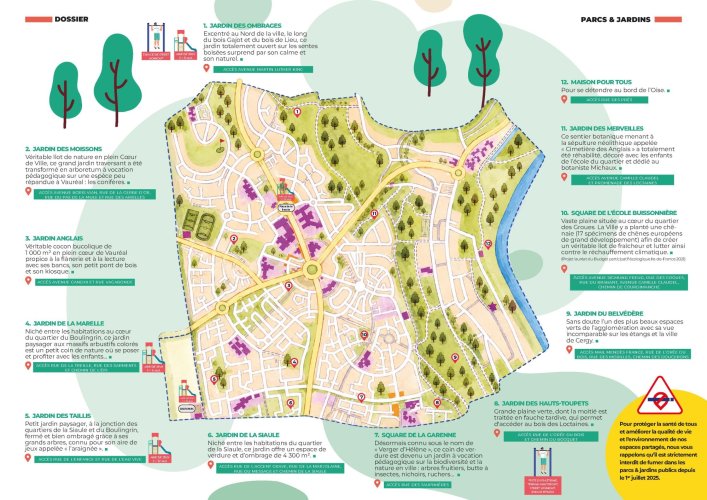cartes parcs et jardins 2026