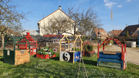 Jardin partagé des belles jardinières