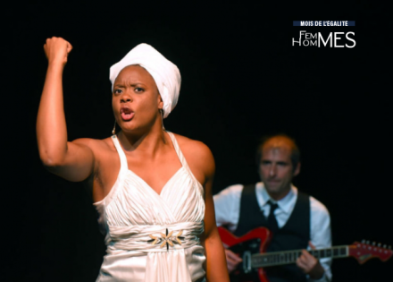 Portrait de Ludmilla en Nina Simone