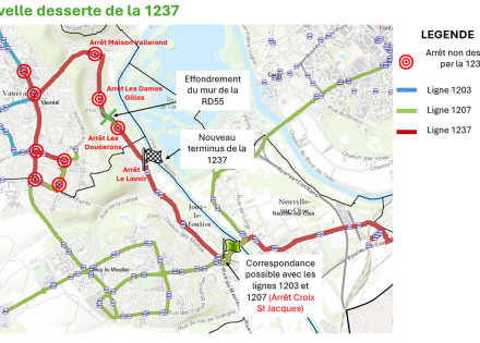 NOUVELLE DESSERTE DE LA 1237